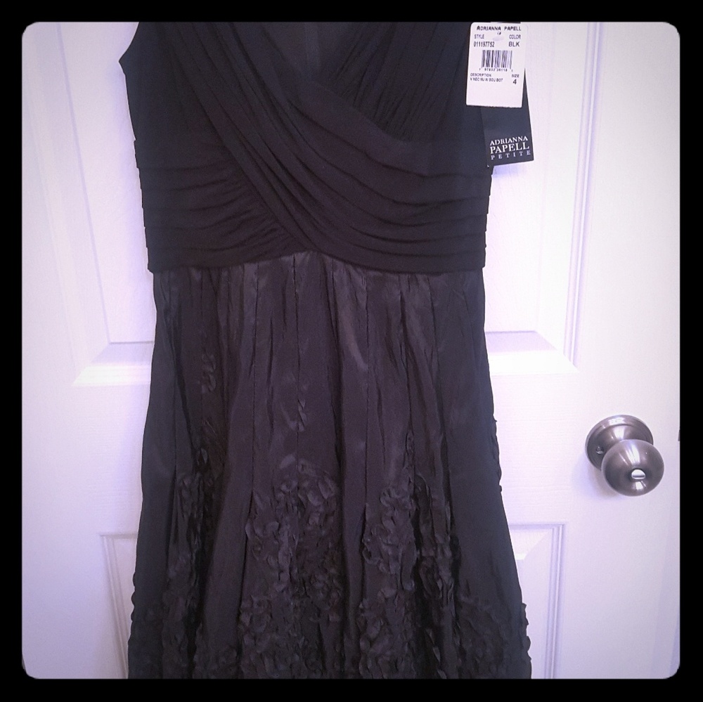 NWT  size 4 never worn Adrianna Papell LBD